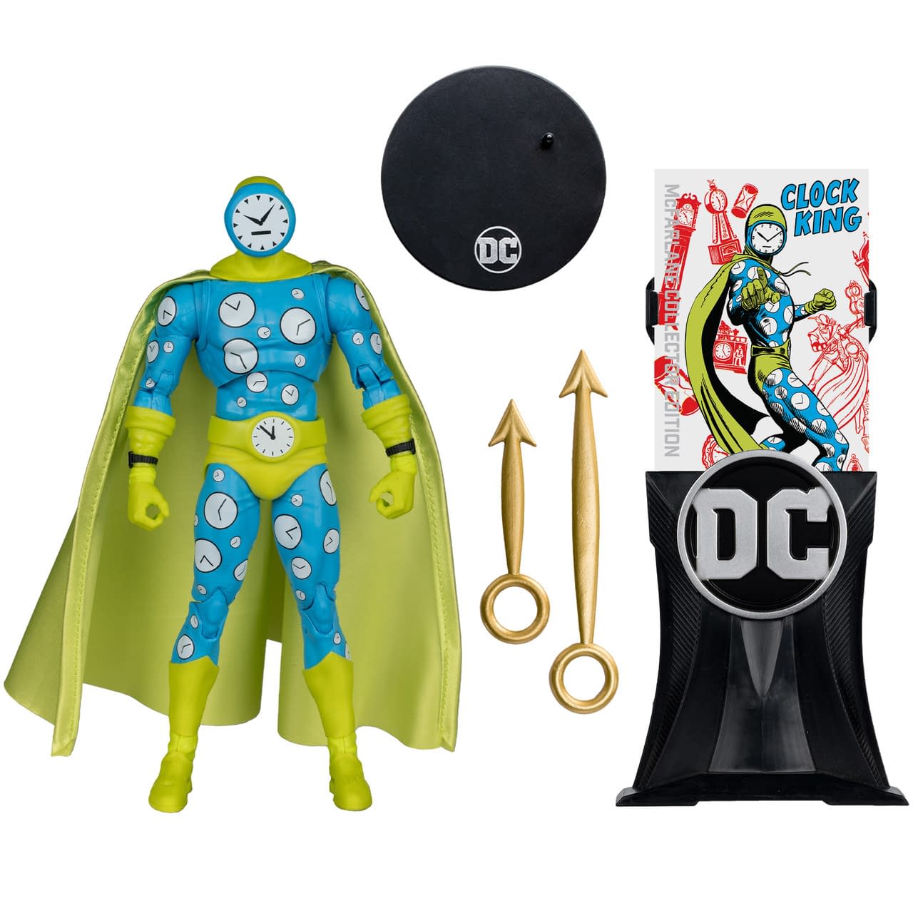All Hail DC Comics Clock King with McFarlane Toys Newest Release 
