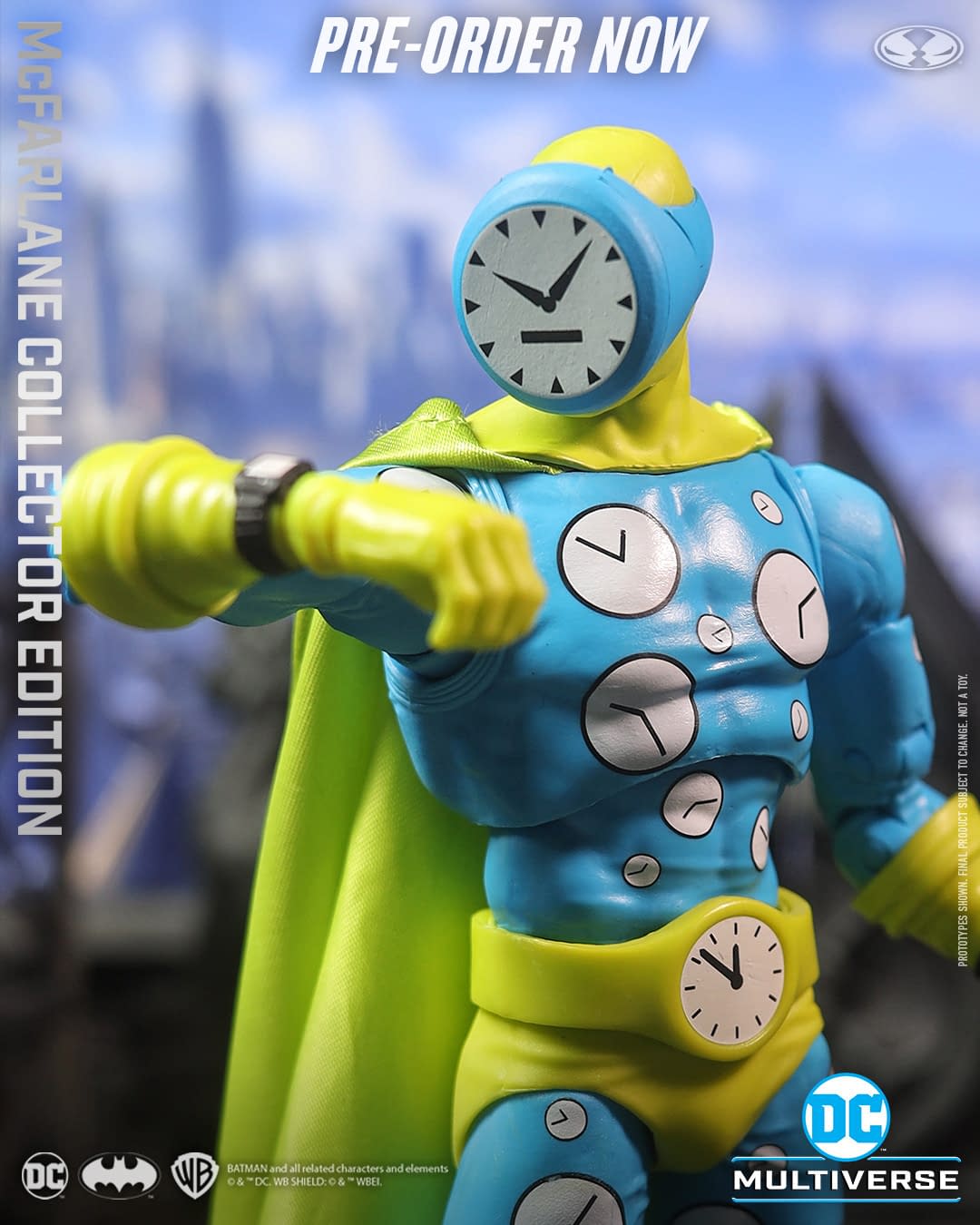 All Hail DC Comics Clock King with McFarlane Toys Newest Release 