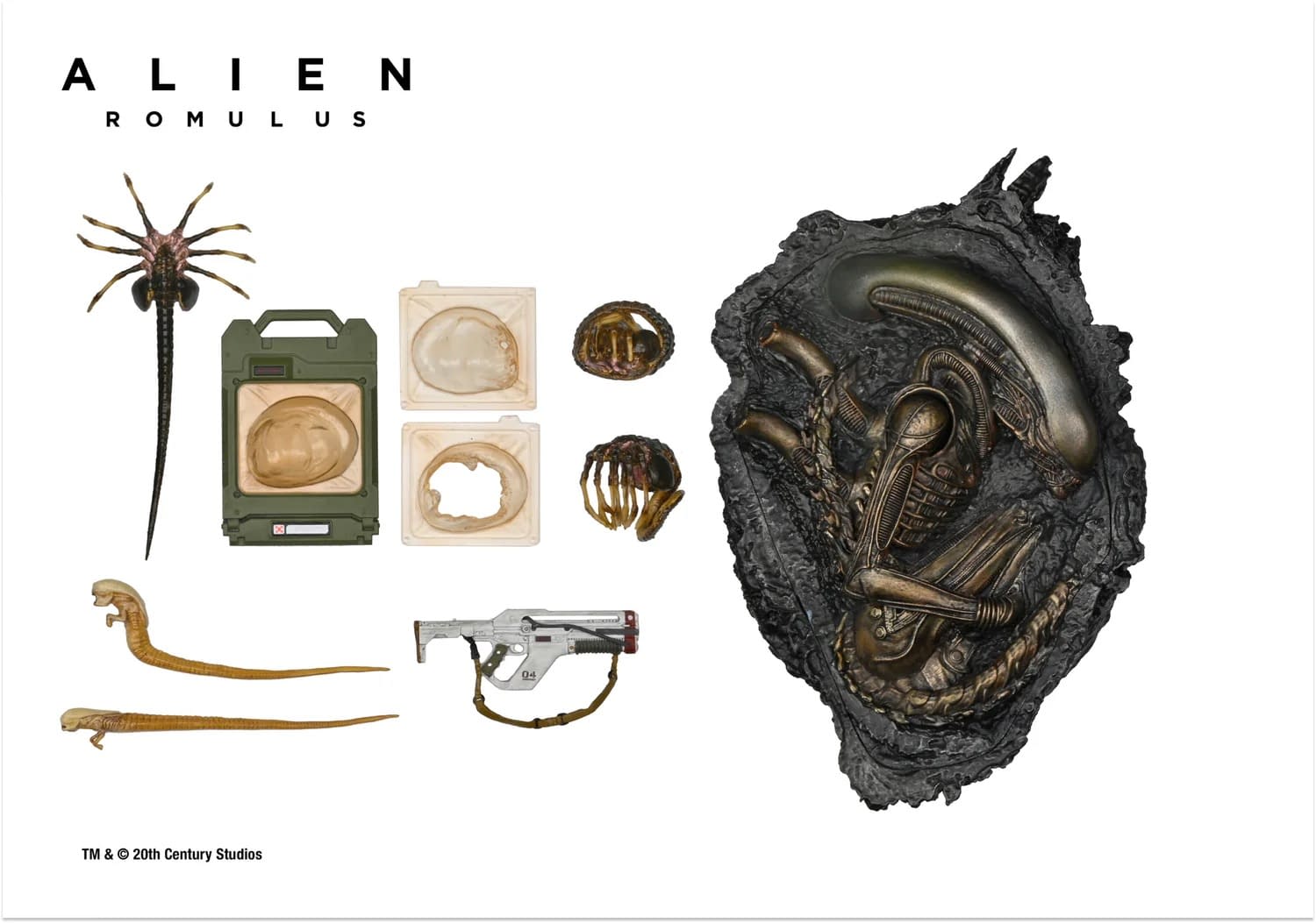 The Horrors of Space Arrive at NECA with Alien: Romulus Bundle 