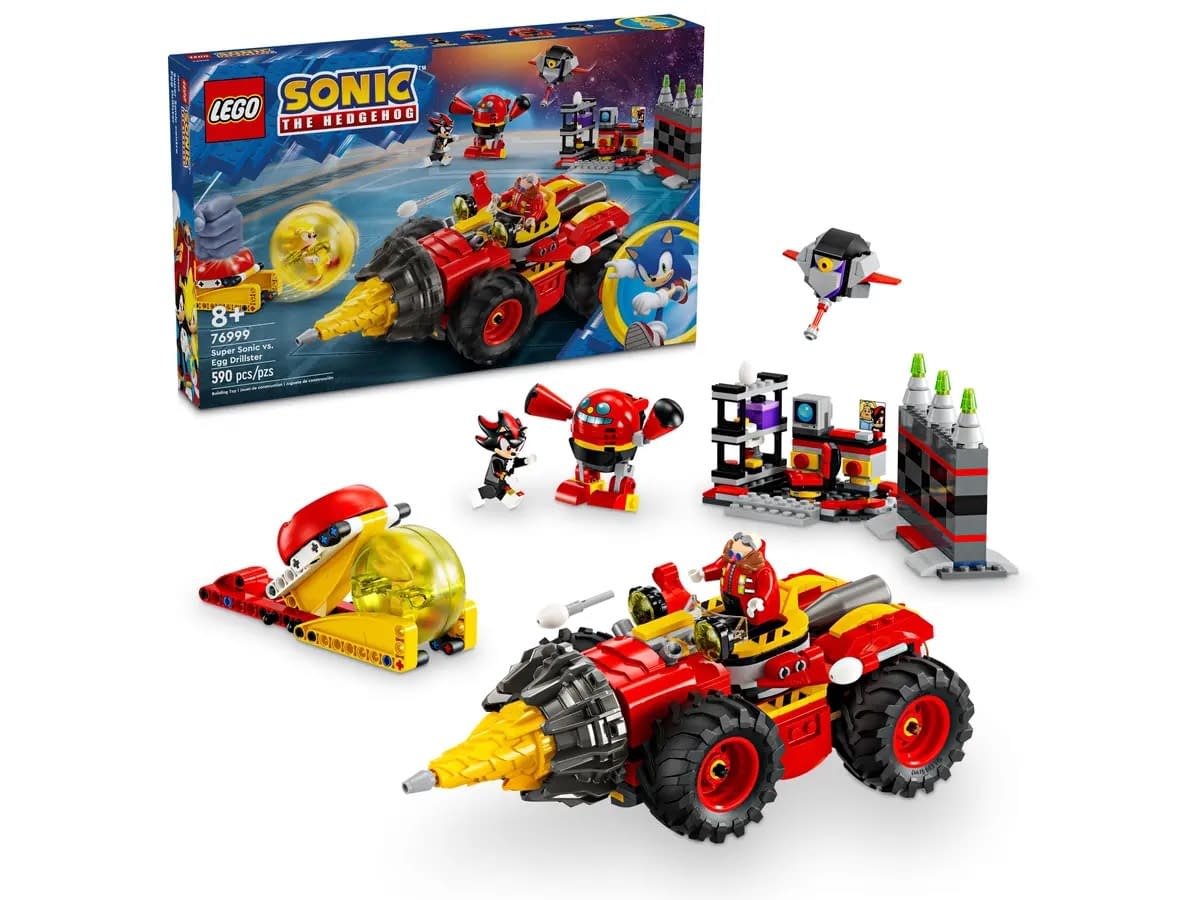Sonic the Hedgehog Goes Super Sonic with New LEGO Playset 