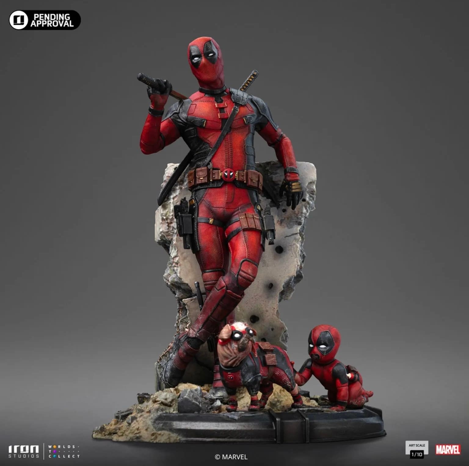 Deadpool Steps Into the Multiverse with New Iron Studios Statue 