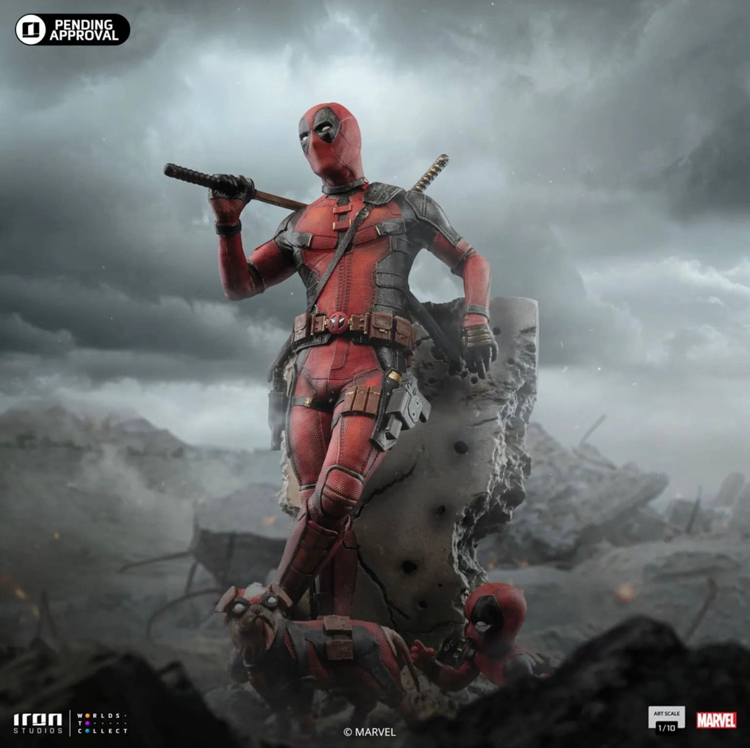Deadpool Steps Into the Multiverse with New Iron Studios Statue 