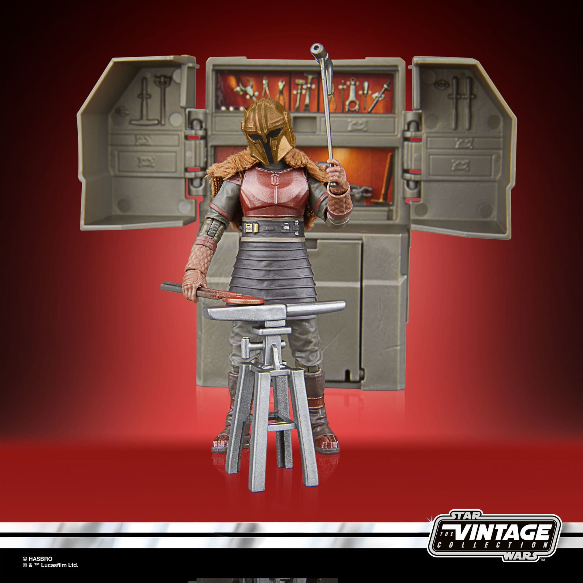 Enter The Armorer's Forge with Hasbro New The Mandalorian Playset  
