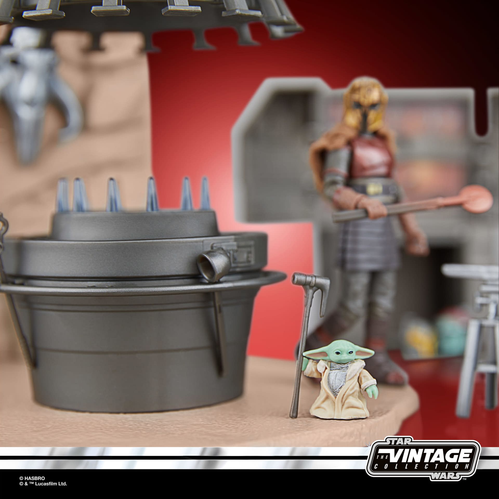 Enter The Armorer's Forge with Hasbro New The Mandalorian Playset  