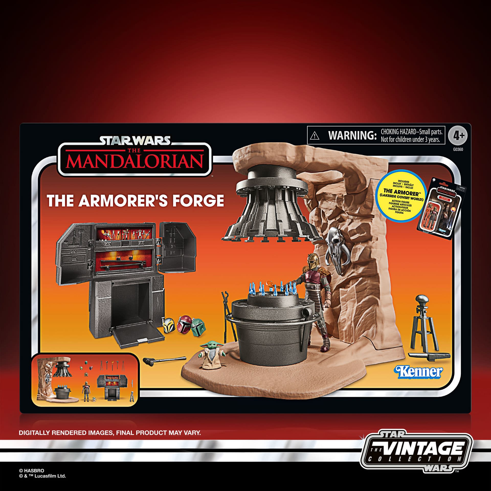 Enter The Armorer's Forge with Hasbro New The Mandalorian Playset  