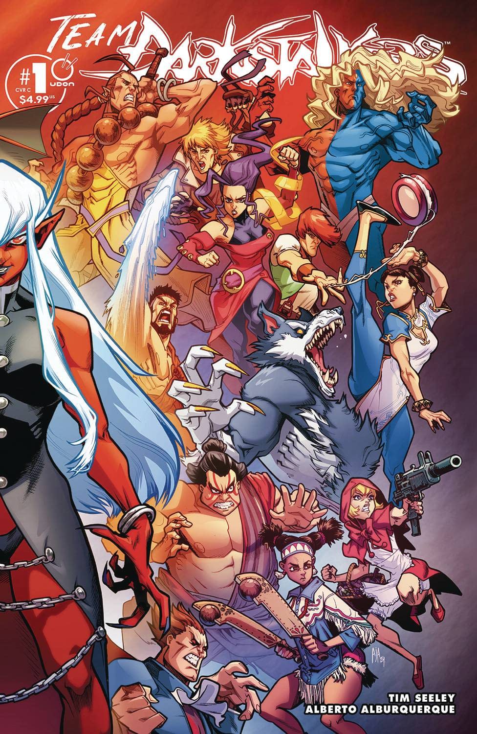 Team Darkstalkers In Udon s October 2024 Solicits SDCC Presentation Team Darkstalkers In Udon s October 2024 Solicits SDCC Presentation