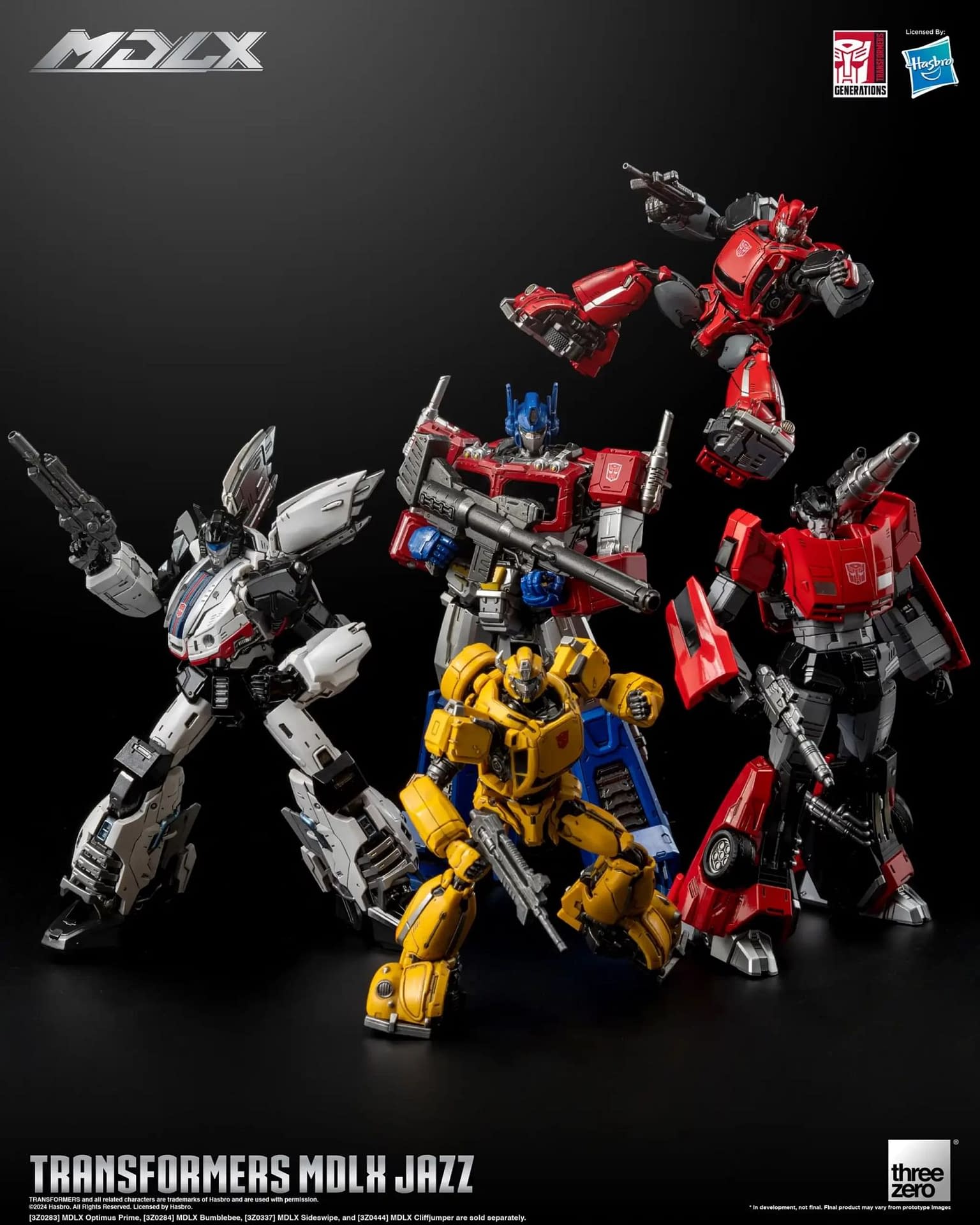 Threezero Rolls Outs with New Transformers MDLX Jazz Figure