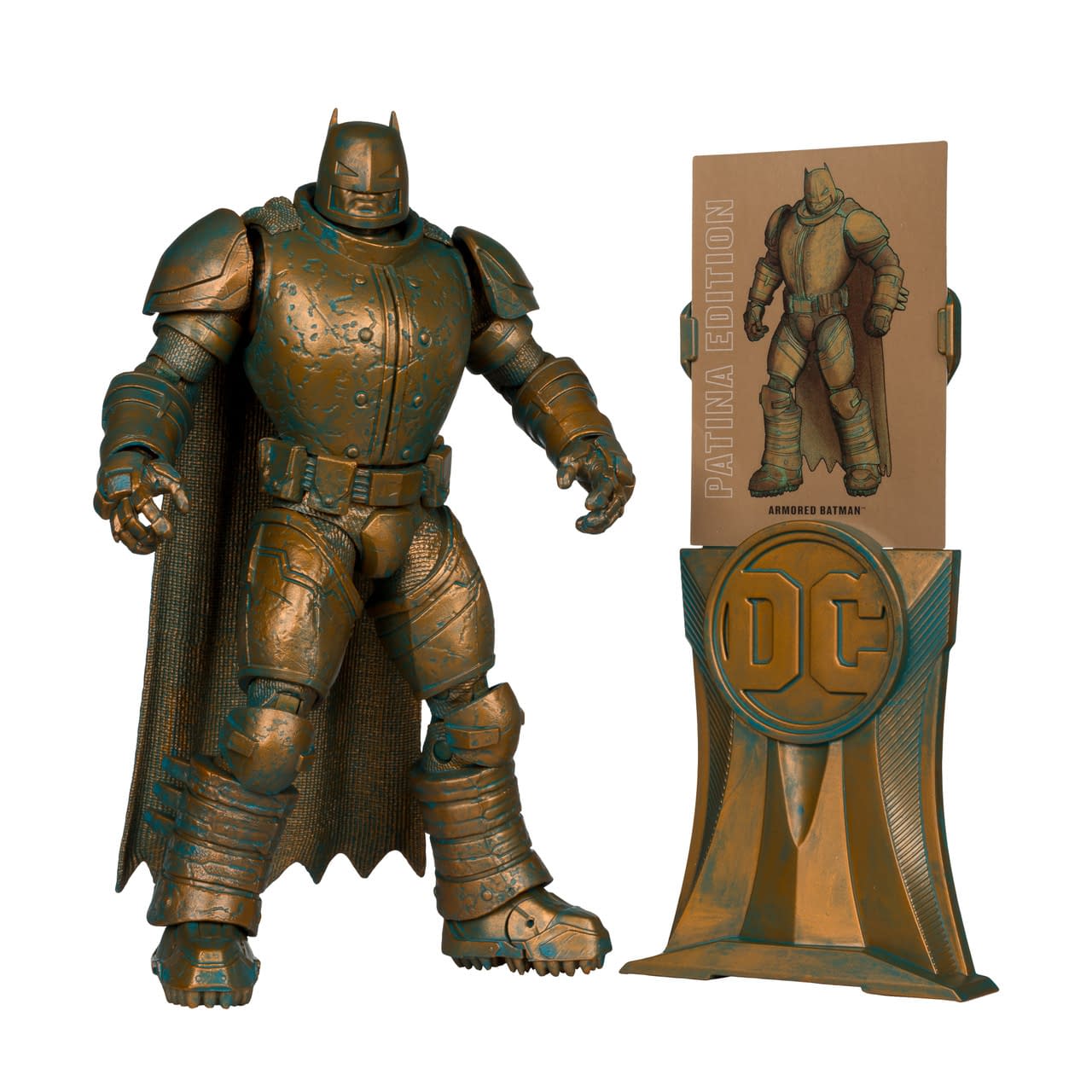 Armored Batman Returns to McFarlane with Limited 6,200 Patina Variant 