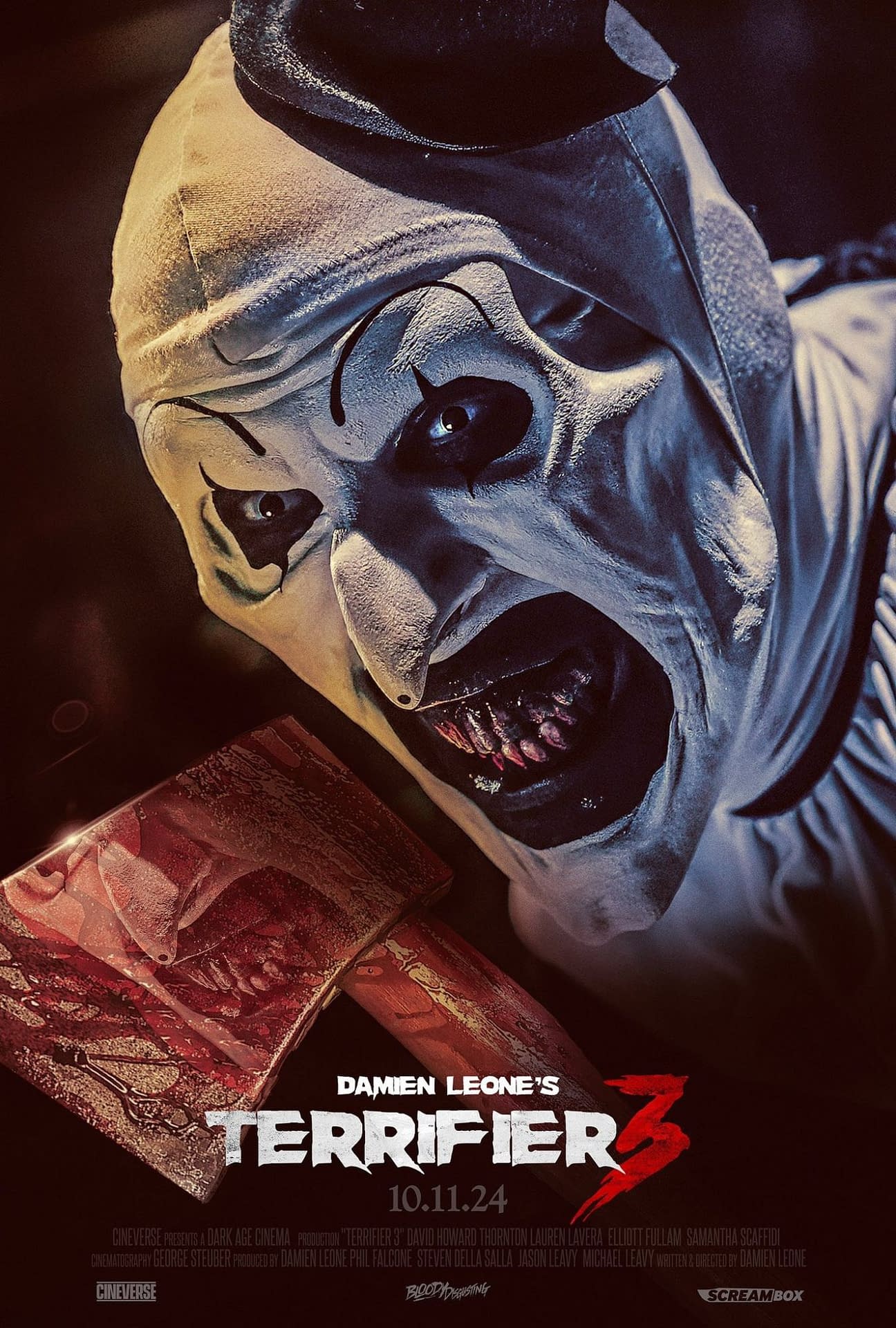 Terrifier 3 Has An New Official Poster As Art s Return Is Close