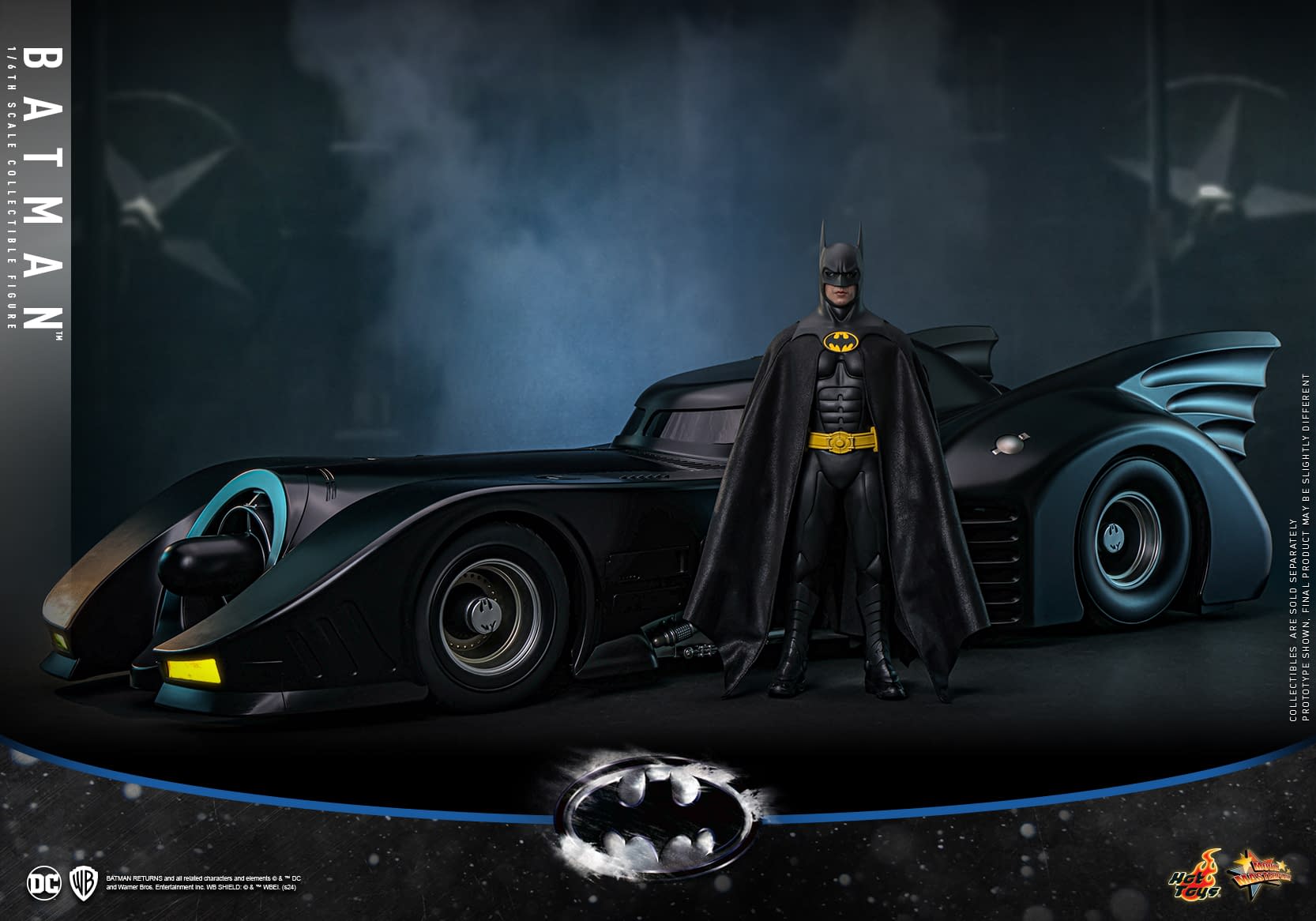 Batman Returns as Hot Toys Debuts New 1/6 Caped Crusader Figure