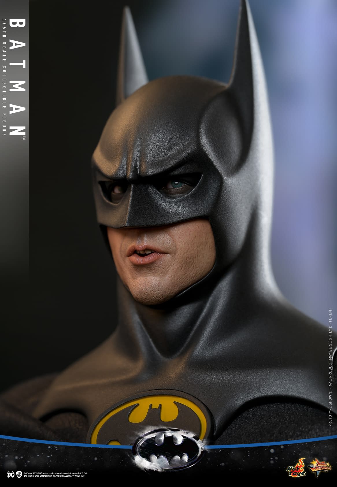 Batman Returns as Hot Toys Debuts New 1/6 Caped Crusader Figure