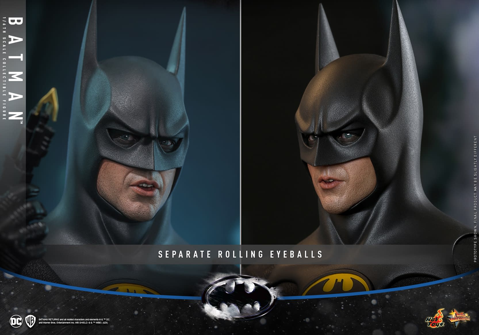 Batman Returns as Hot Toys Debuts New 1/6 Caped Crusader Figure