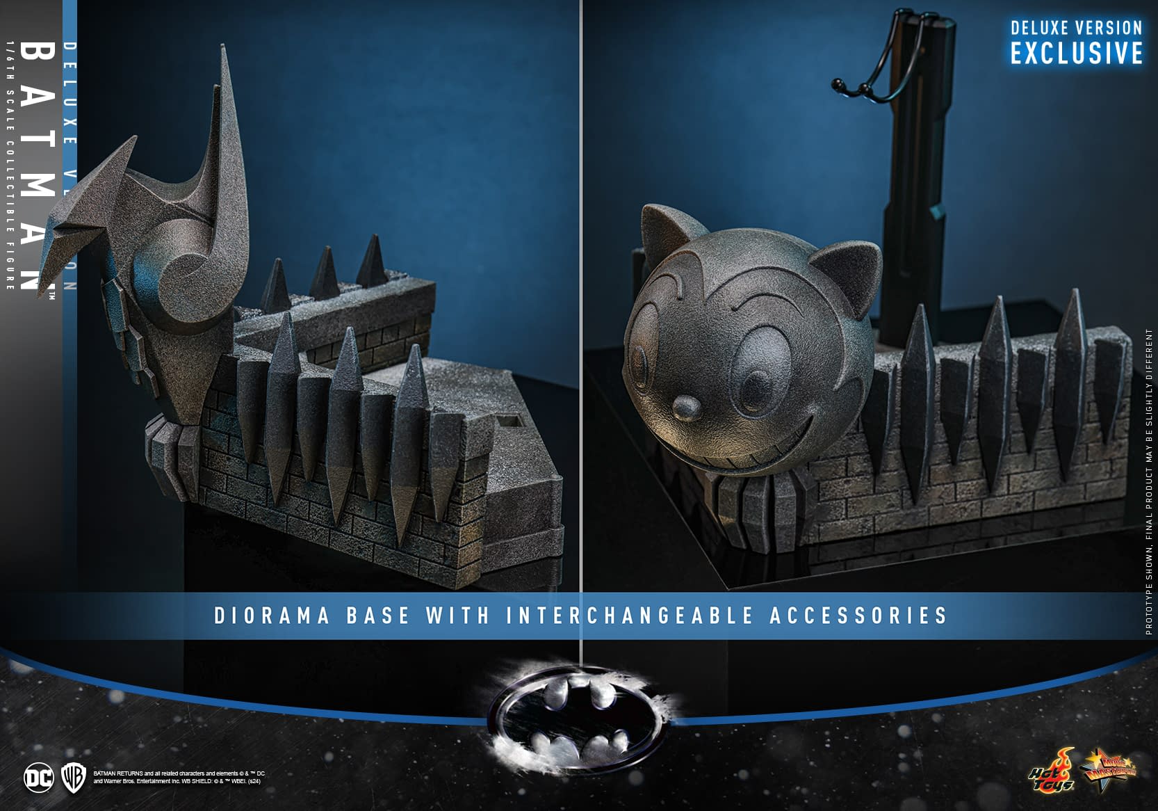 Batman Returns as Hot Toys Debuts New 1/6 Caped Crusader Figure