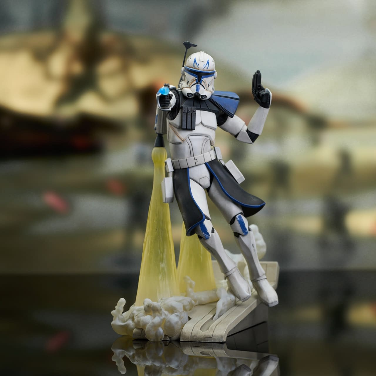 Star Wars: The Clone Wars Captain Rex Gallery Statue Unveiled 