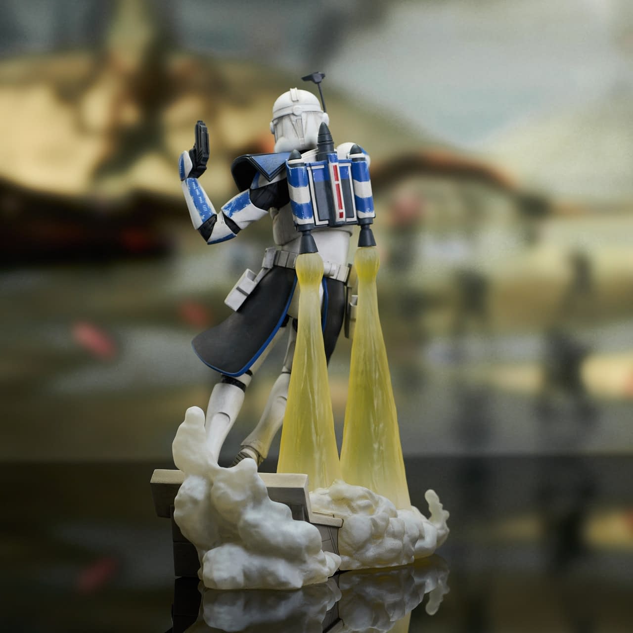Star Wars: The Clone Wars Captain Rex Gallery Statue Unveiled 