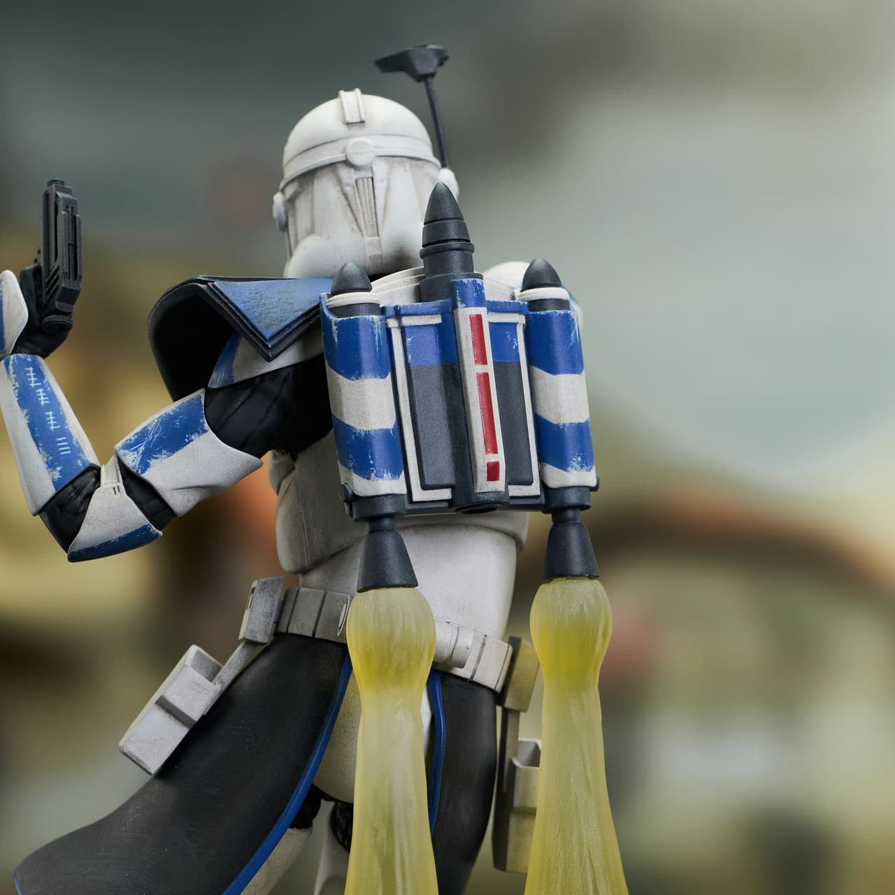 Star Wars: The Clone Wars Captain Rex Gallery Statue Unveiled 