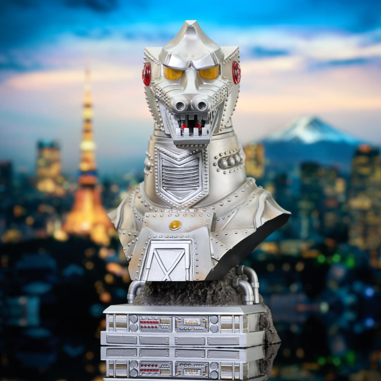 New Mechagodzilla (1974) Godzilla Legends in 3D Bust Revealed 