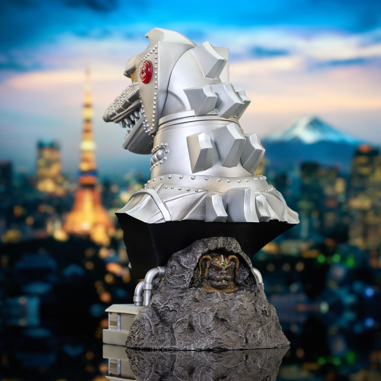 New Mechagodzilla (1974) Godzilla Legends in 3D Bust Revealed 