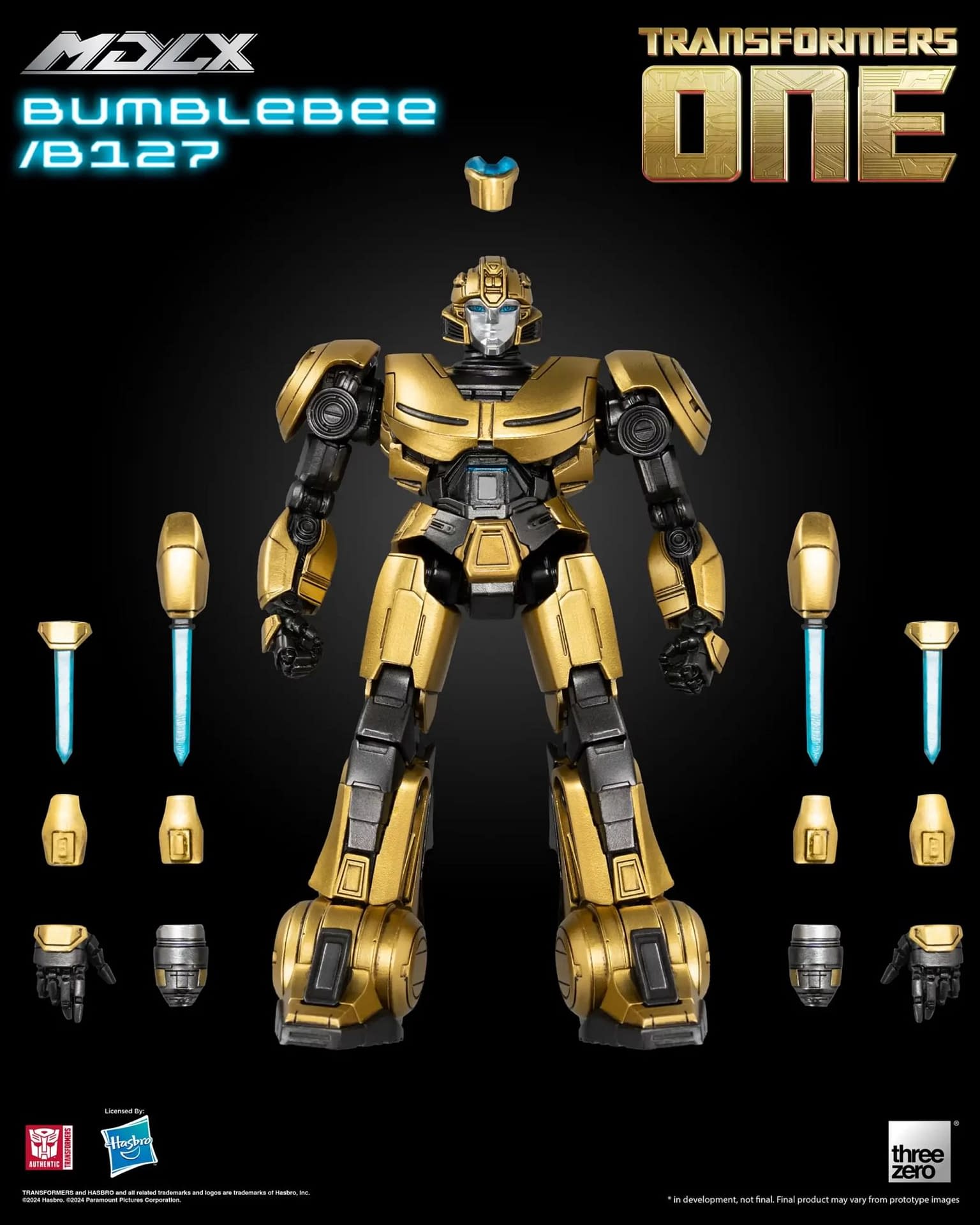 New Transformers One Bumblebee MDLX Figure Arrives at threezero 