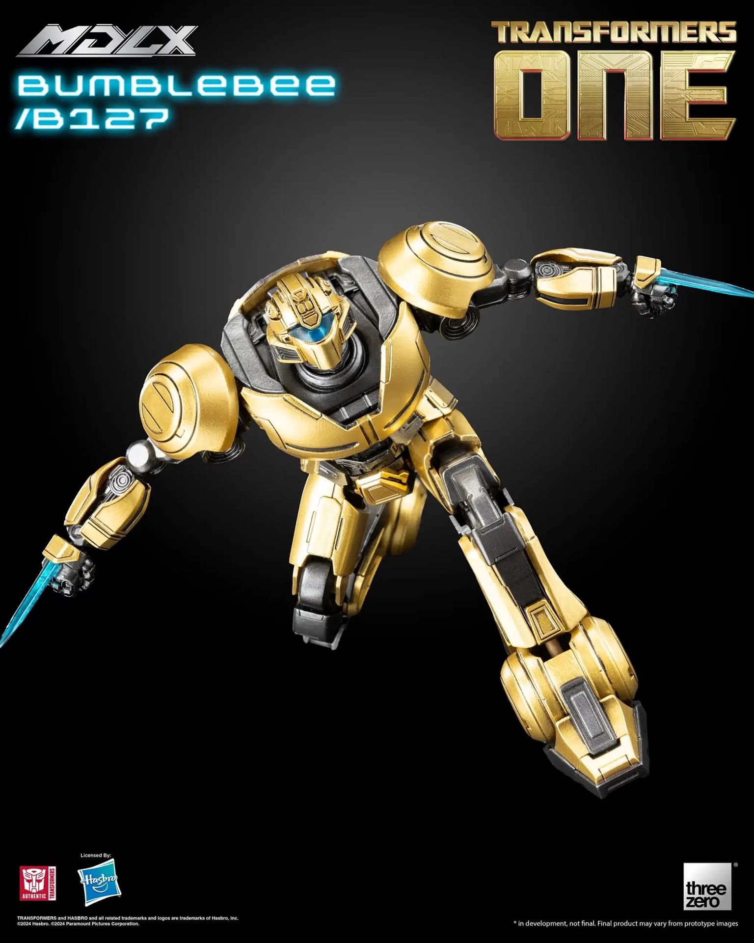 New Transformers One Bumblebee MDLX Figure Arrives at threezero 