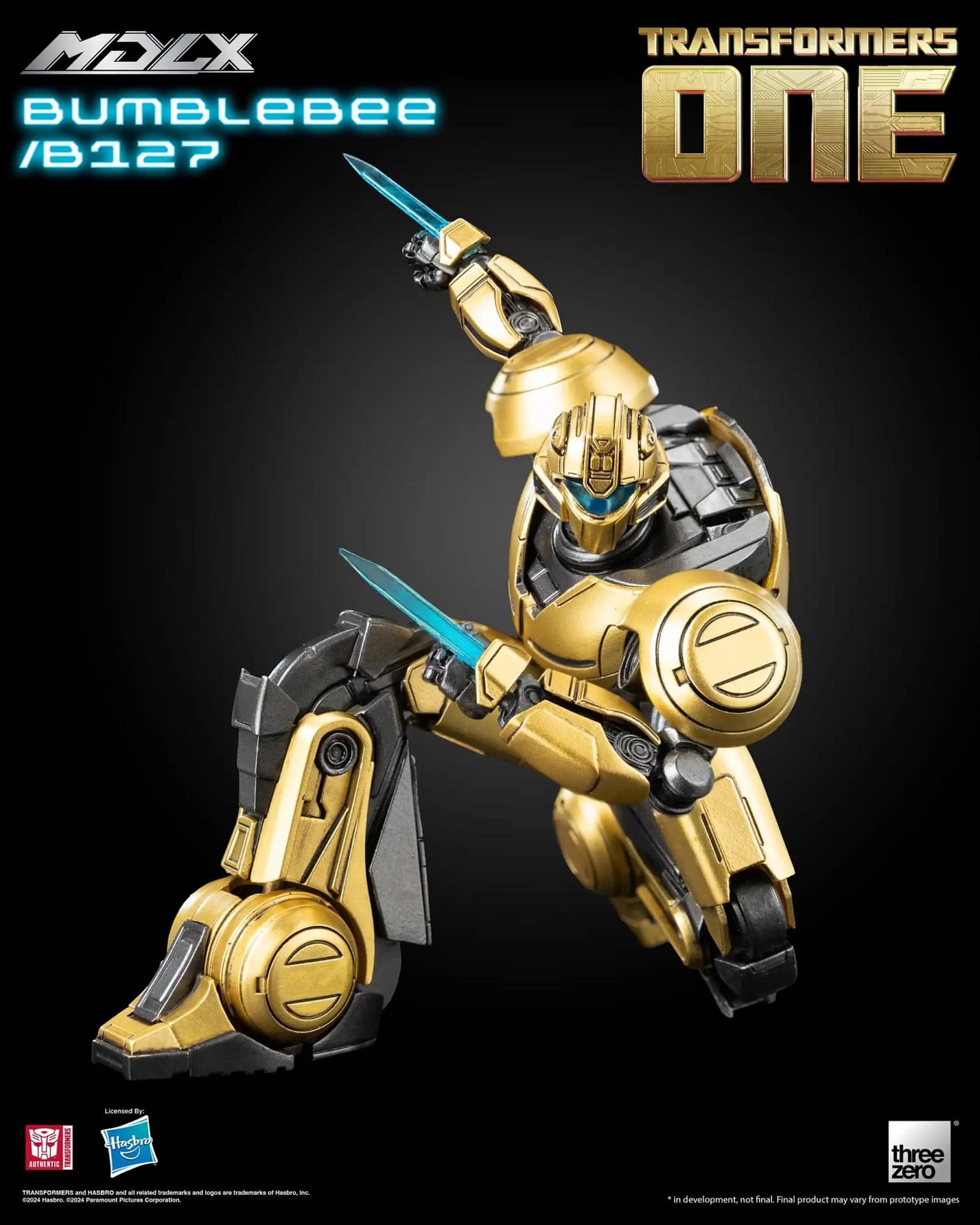 New Transformers One Bumblebee MDLX Figure Arrives at threezero 