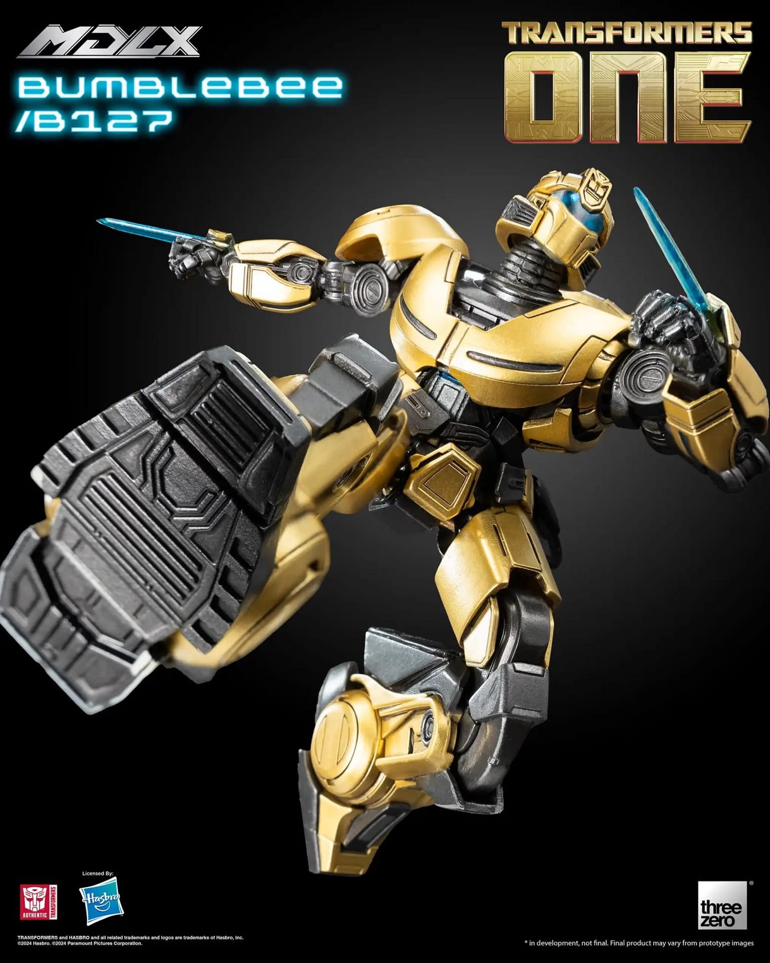 New Transformers One Bumblebee MDLX Figure Arrives at threezero 