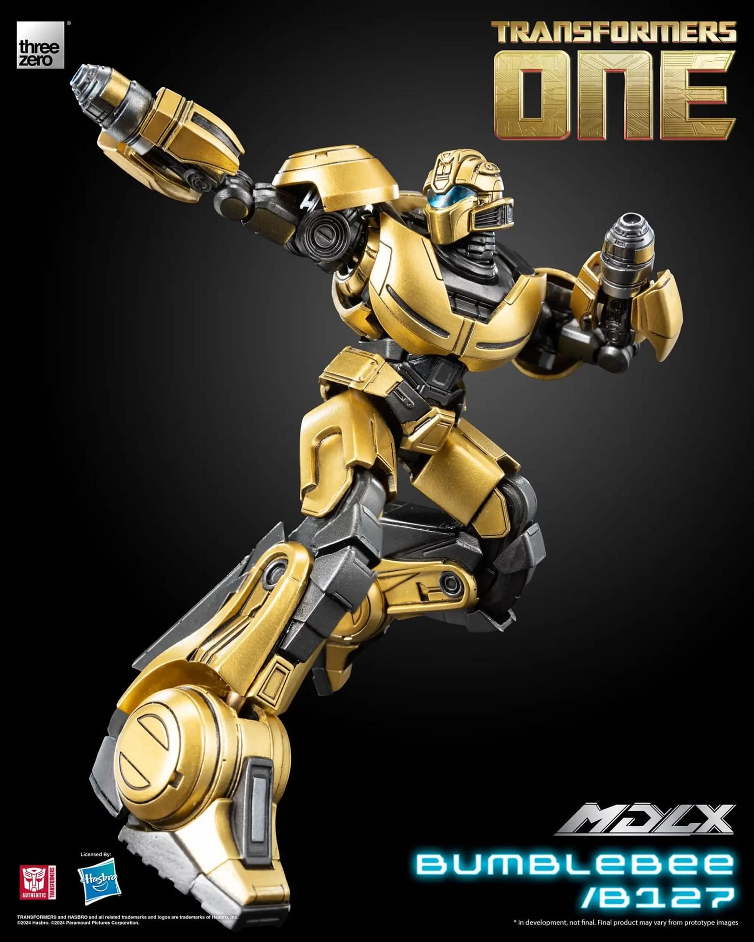 New Transformers One Bumblebee MDLX Figure Arrives at threezero 