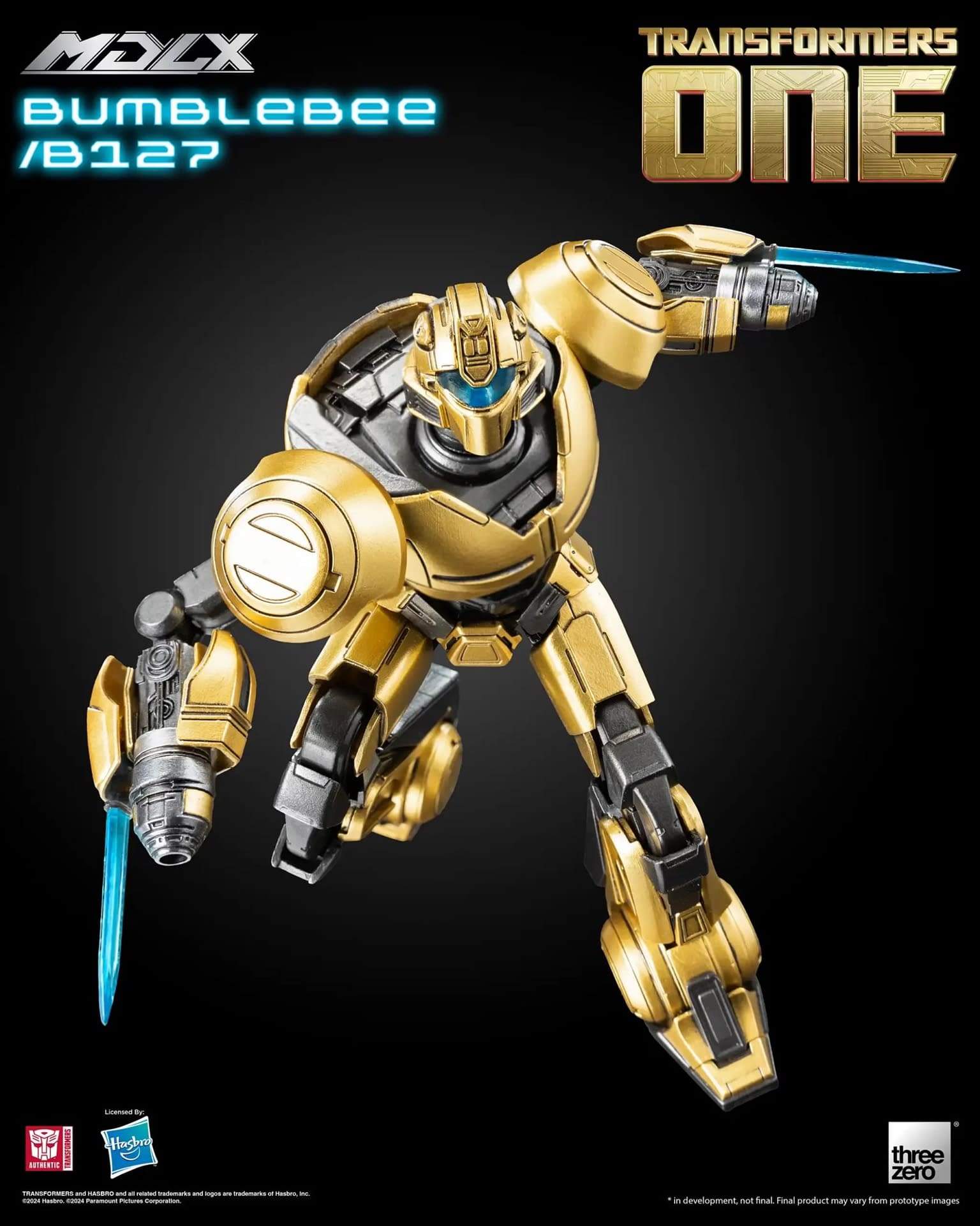 New Transformers One Bumblebee MDLX Figure Arrives at threezero 