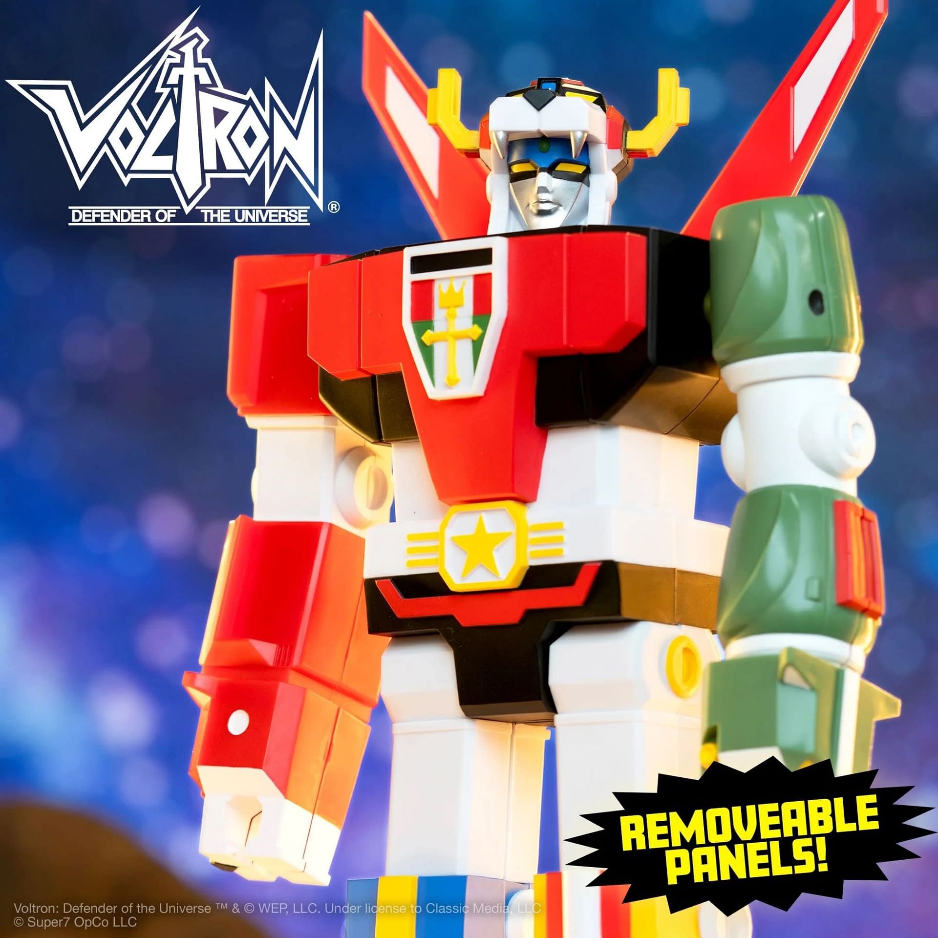 Super7 Reveals Brand New Full Color Voltron Super Cyborg Collectible