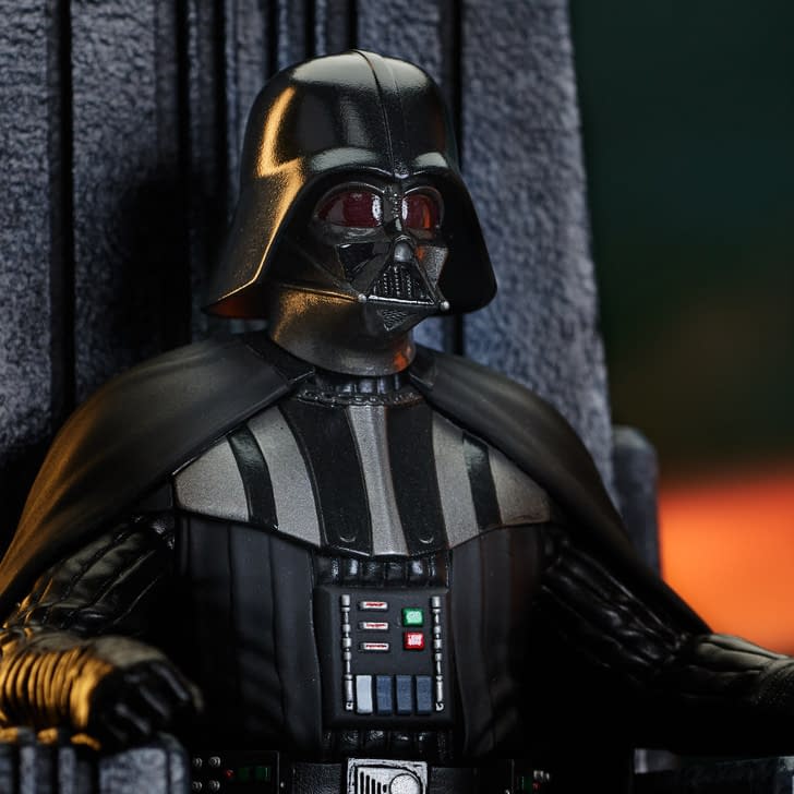 Darth Vader Sits on His Throne with New Gentle Giant Ltd. Statue 