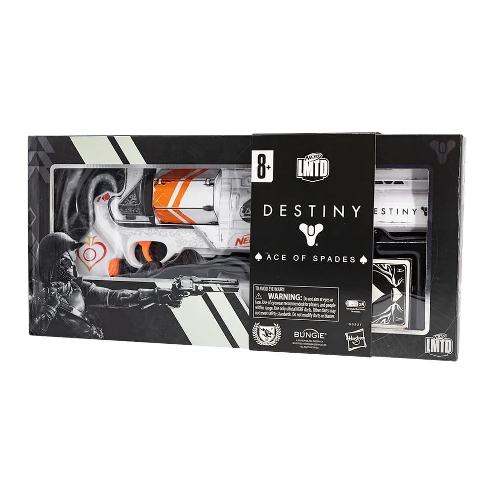 Exclusive NERF LMTD Destiny 2 Ace of Spades Blaster Revealed 