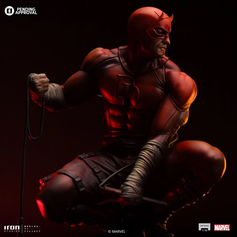 Daredevil is Unleashed with Iron Studios New Marvel Comics Statue
