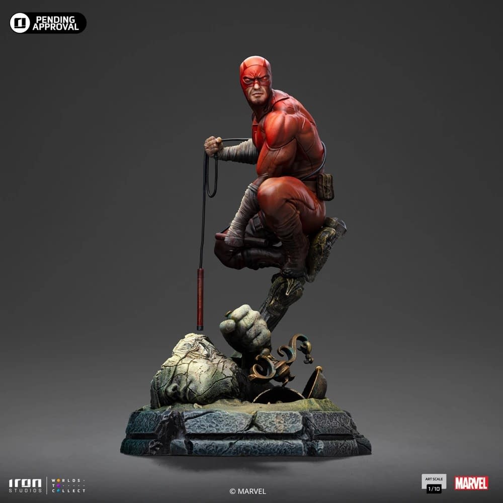 Daredevil is Unleashed with Iron Studios New Marvel Comics Statue