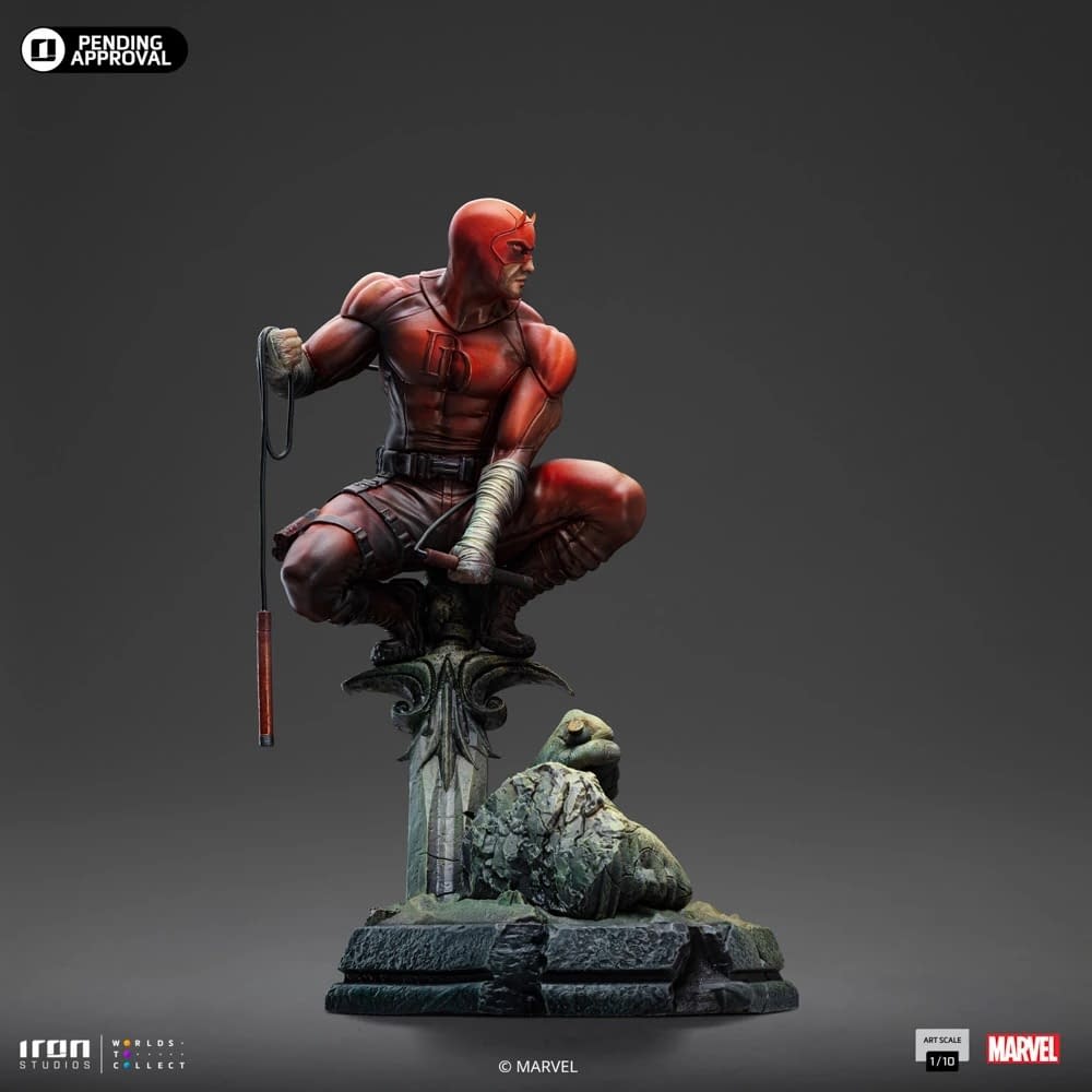 Daredevil is Unleashed with Iron Studios New Marvel Comics Statue