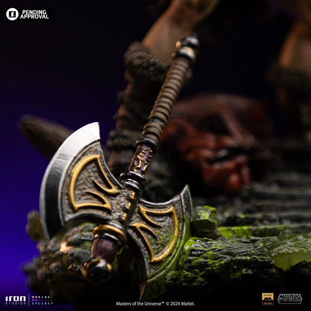 Iron Studios Debuts He-Man Unleashed Masters of the Universe Statue