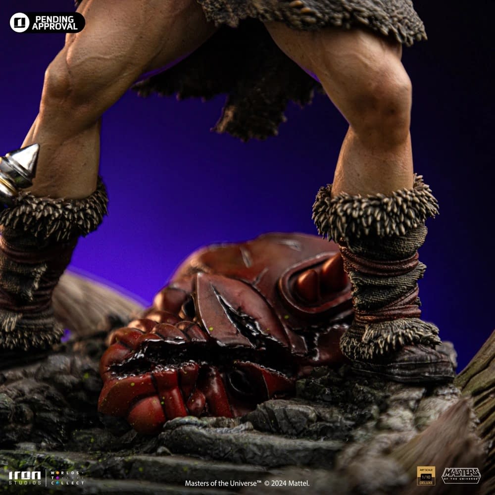 Iron Studios Debuts He-Man Unleashed Masters of the Universe Statue