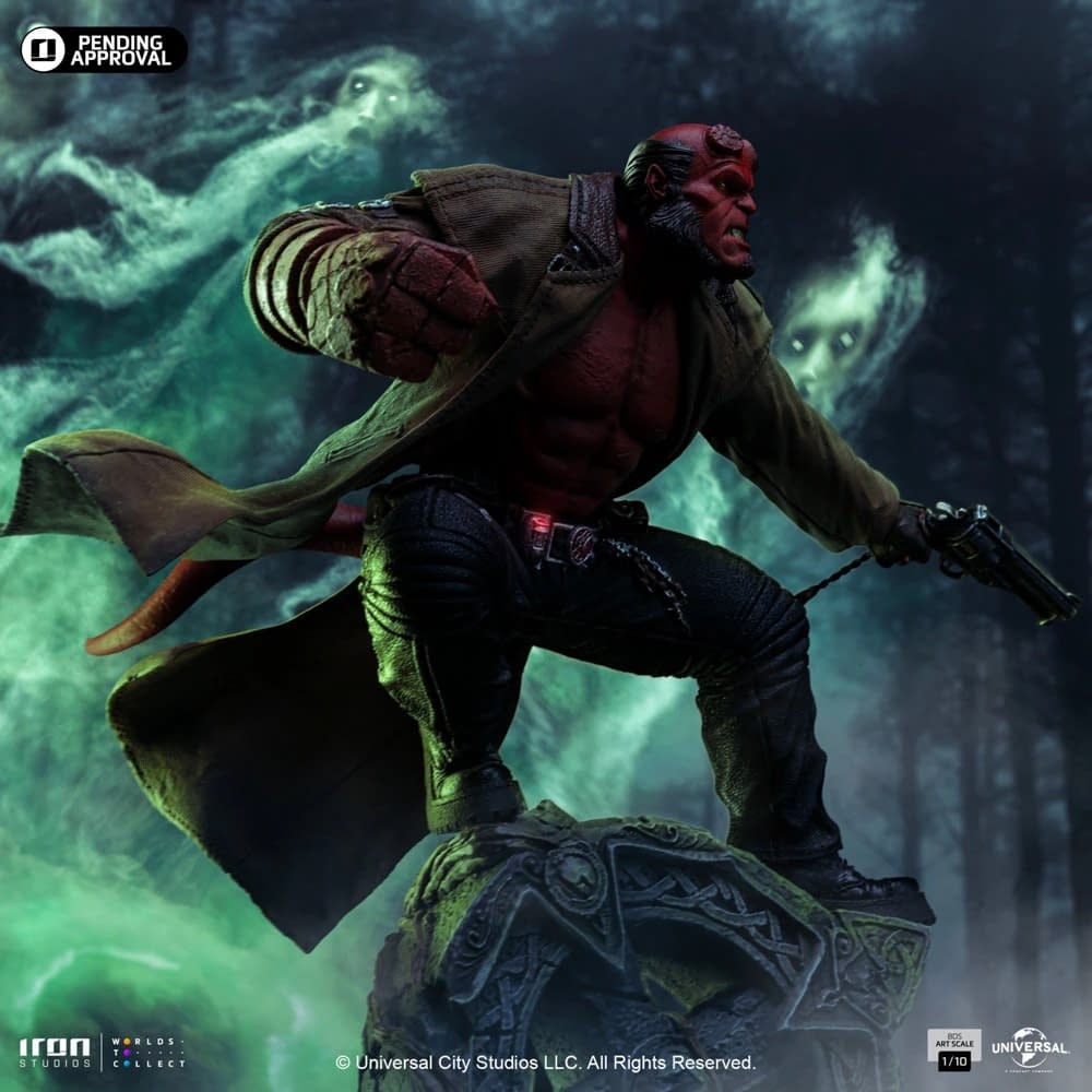 Big Red Returns with Iron Studios from Hellboy 2: The Golden Circle