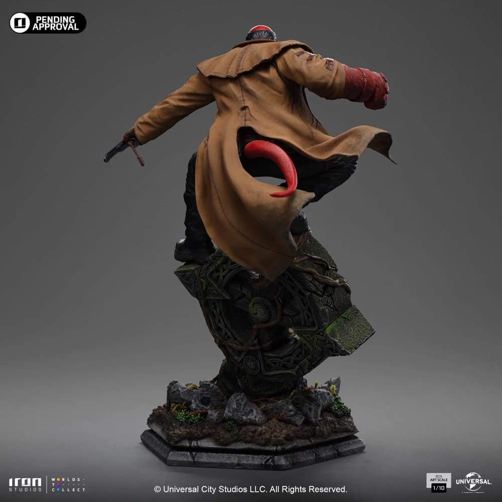 Big Red Returns with Iron Studios from Hellboy 2: The Golden Circle