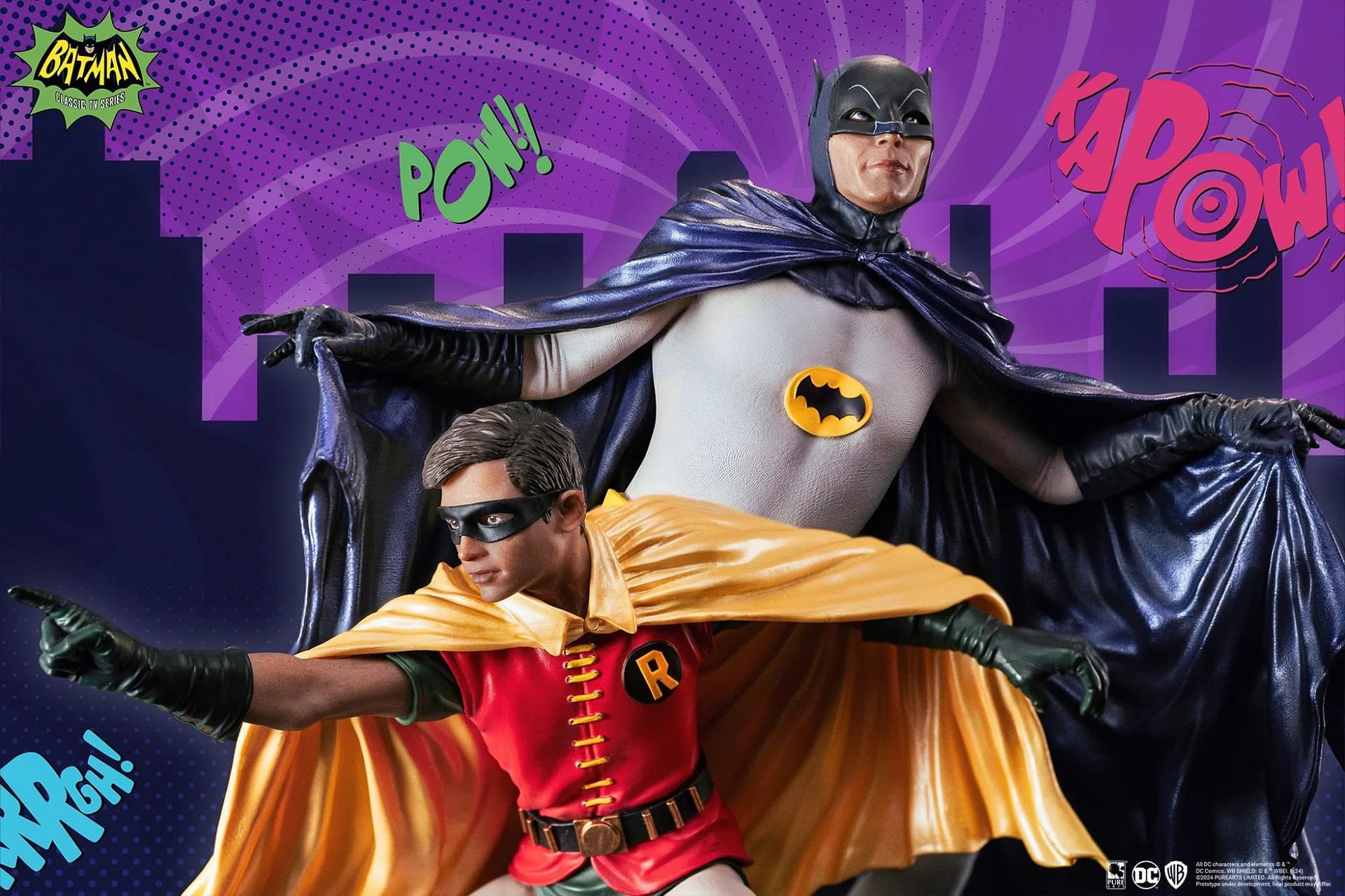 A New 1966 Batman TV Series 1/8 Batman & Robin Diorama Revealed 