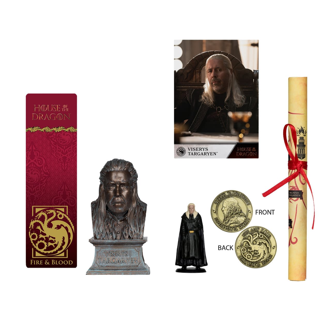 McFarlane Debuts House of the Dragon Viserys Targaryen Collector Box