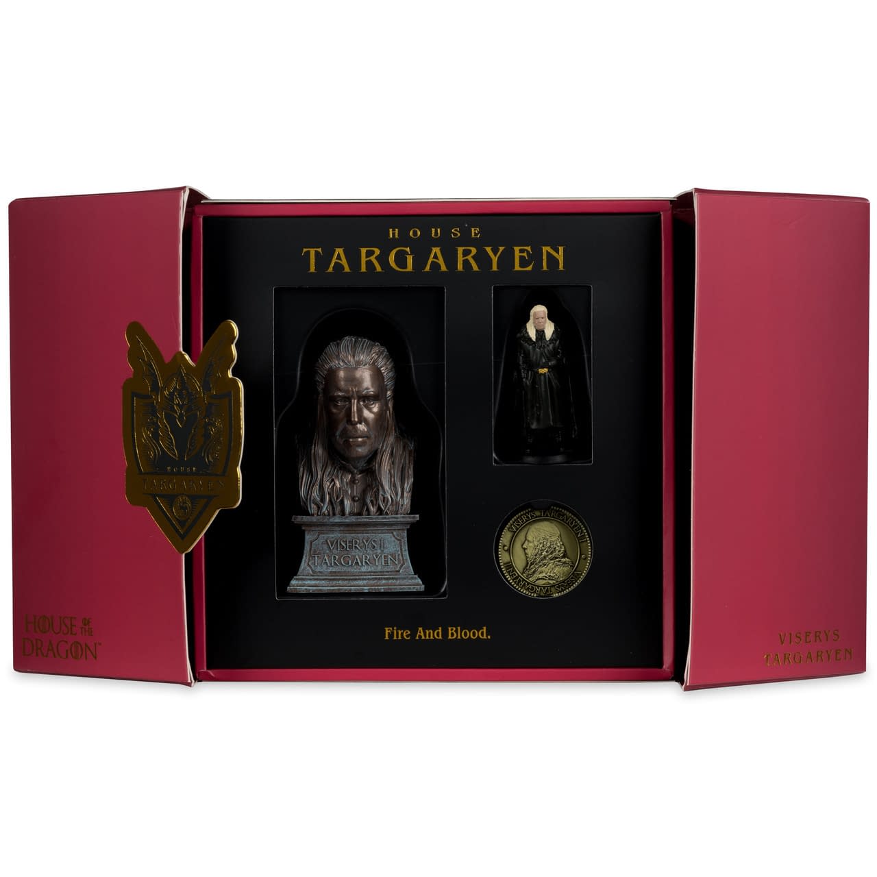 McFarlane Debuts House of the Dragon Viserys Targaryen Collector Box