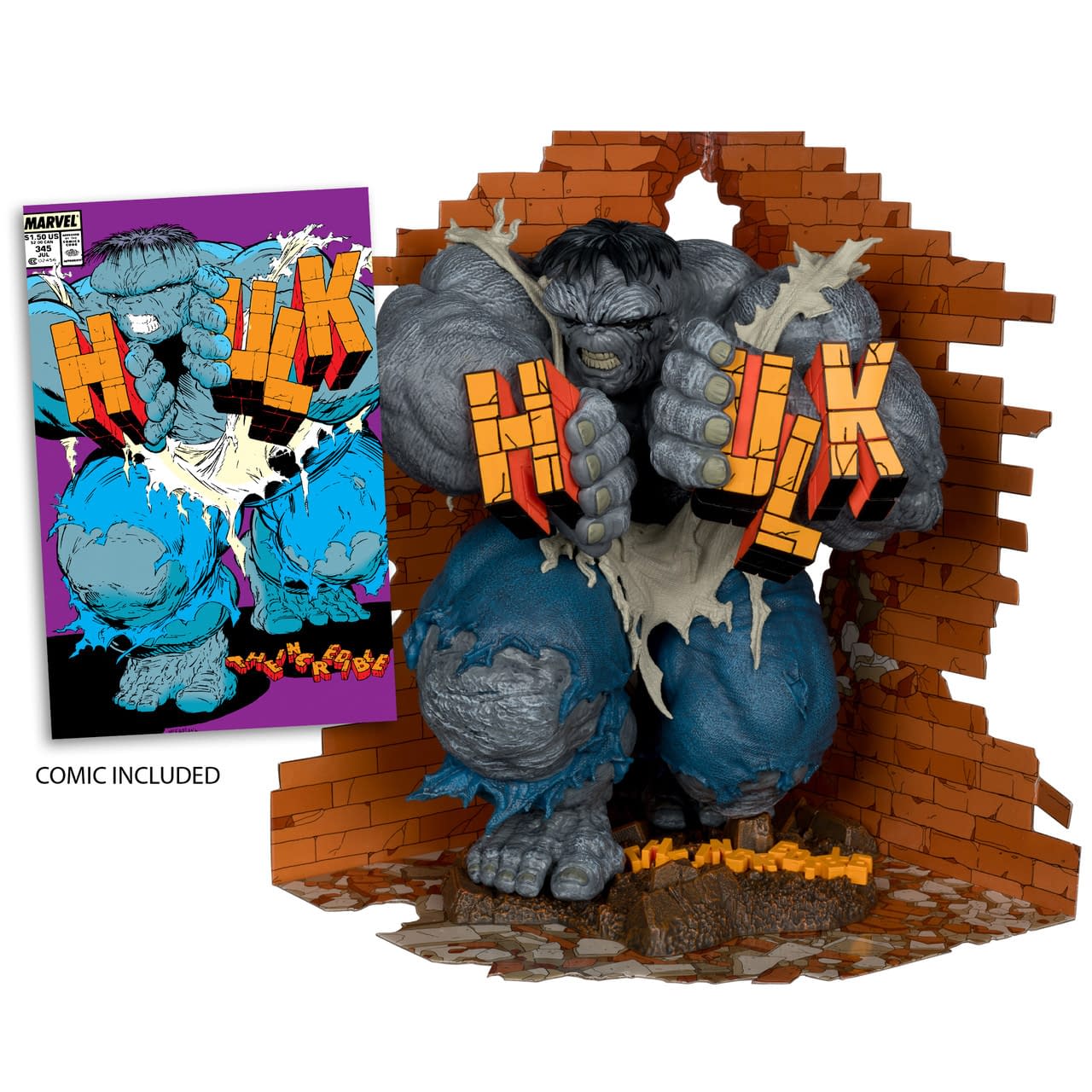 New The Incredible Hulk #345 Statue Coming Soon from McFarlane Toys