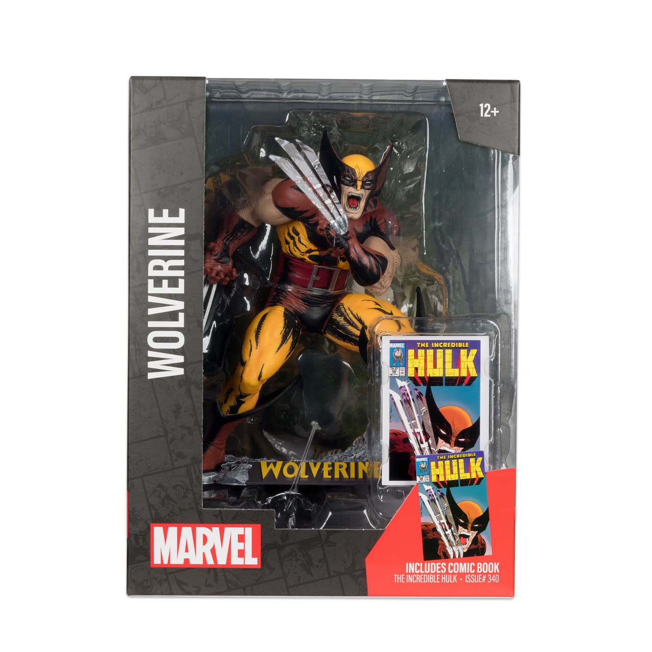 Wolverine Prepares to Fight the Hulk with New McFarlane Toys Statue