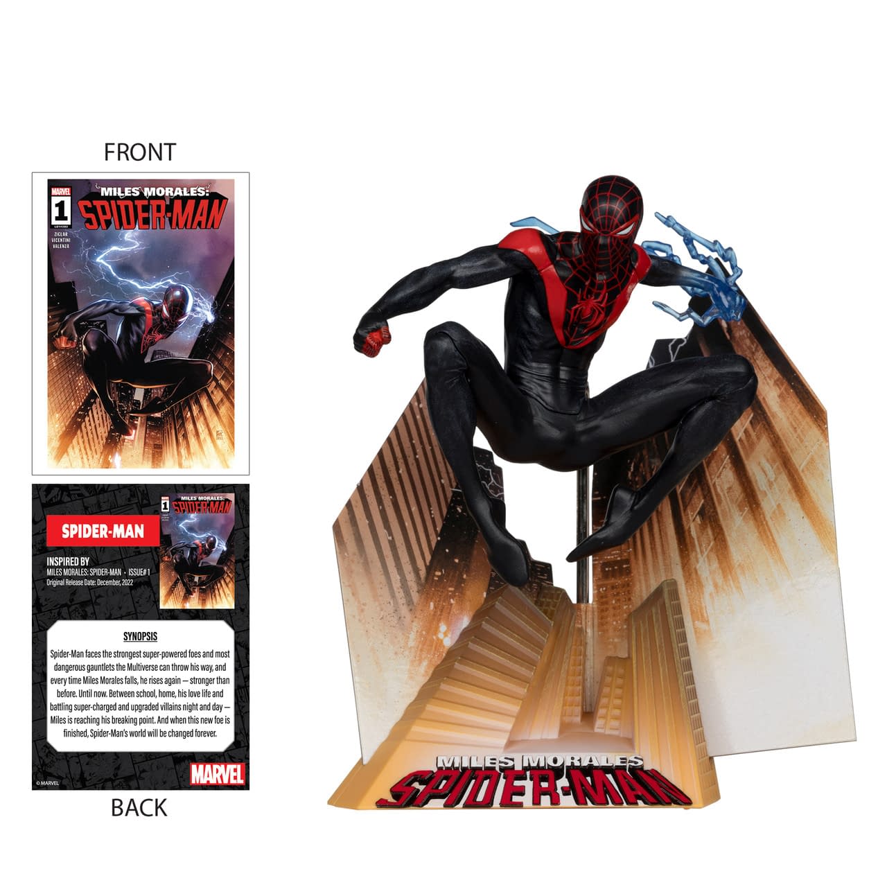 Miles Morales Swing On In with New Spider-Man Statue from McFarlane 