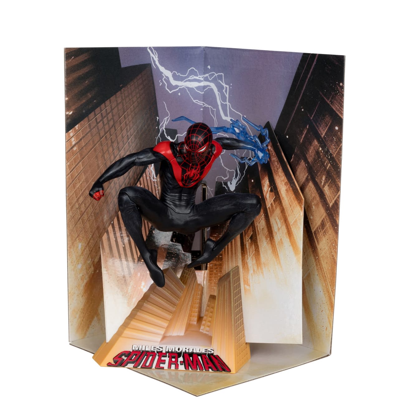 Miles Morales Swing On In with New Spider-Man Statue from McFarlane 