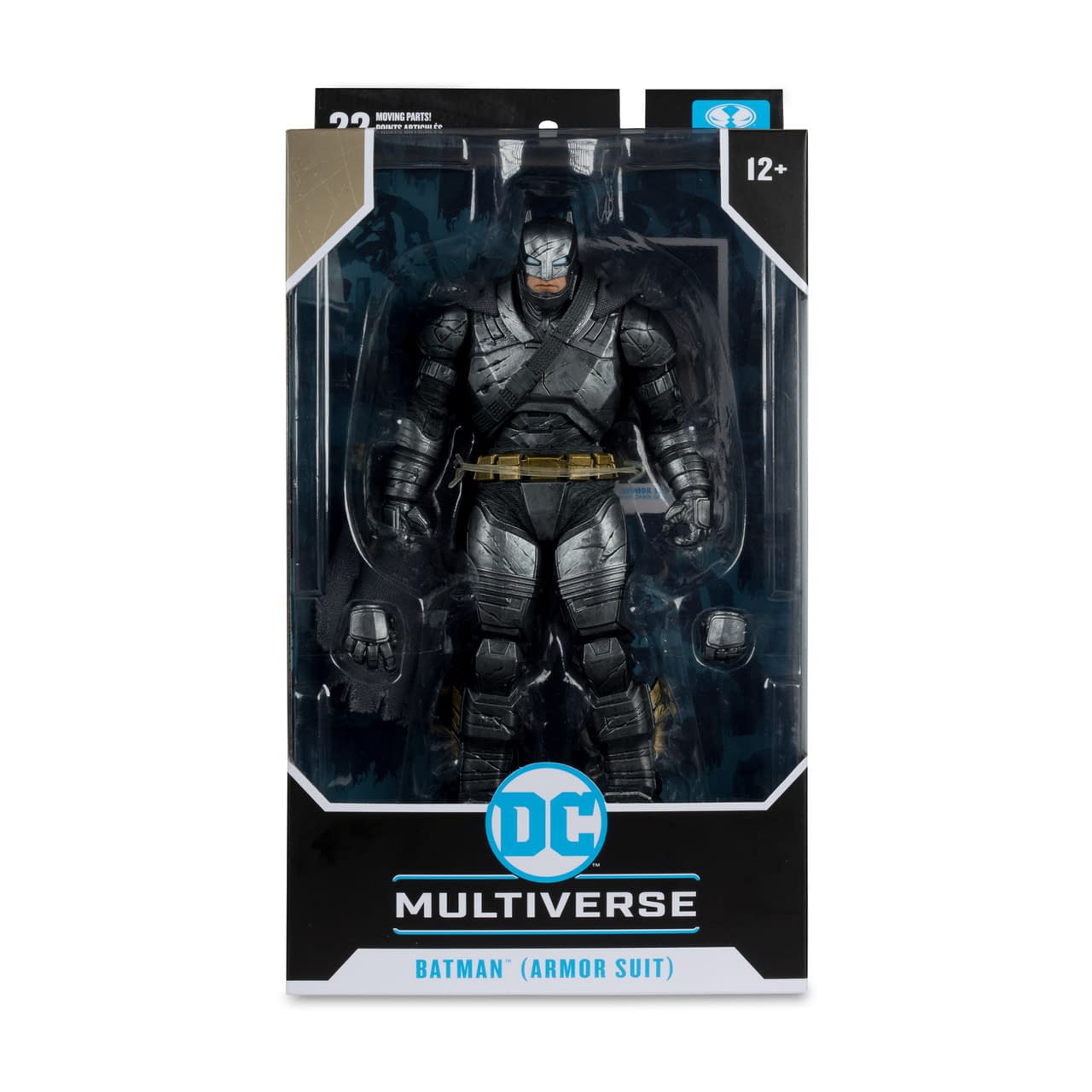 Armored Batman Prepares to Fight Superman with McFarlane Toys