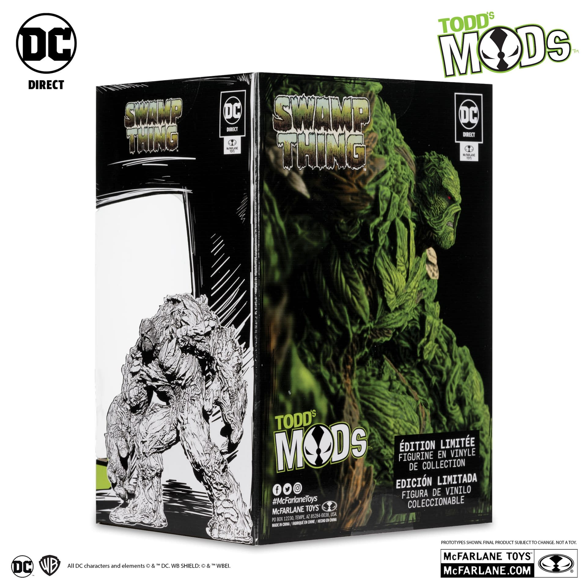McFarlane DC Direct Bane Limited Edition Todd's Mods 11,4 Cm Vinile
