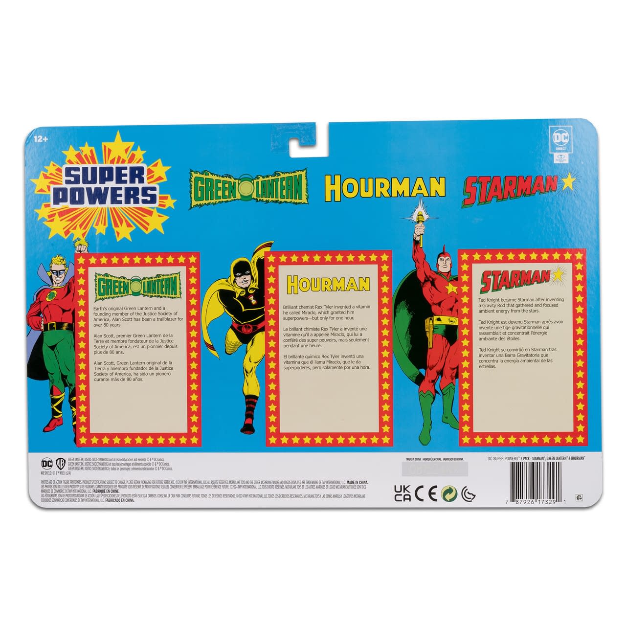 DC Super Powers Justice Society of America Figure 3-Pack Revealed 