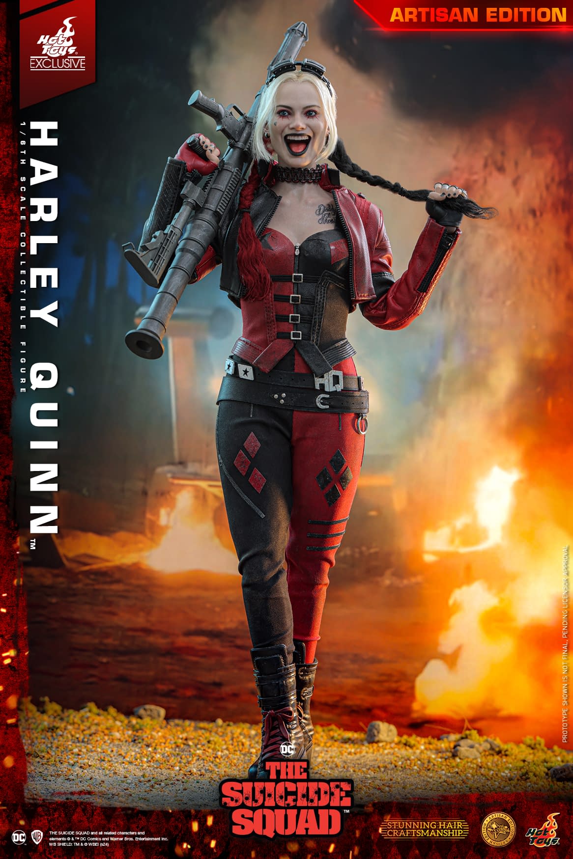 Hot Toys Debuts The Suicide Squad Artisan Edition Harley Quinn 