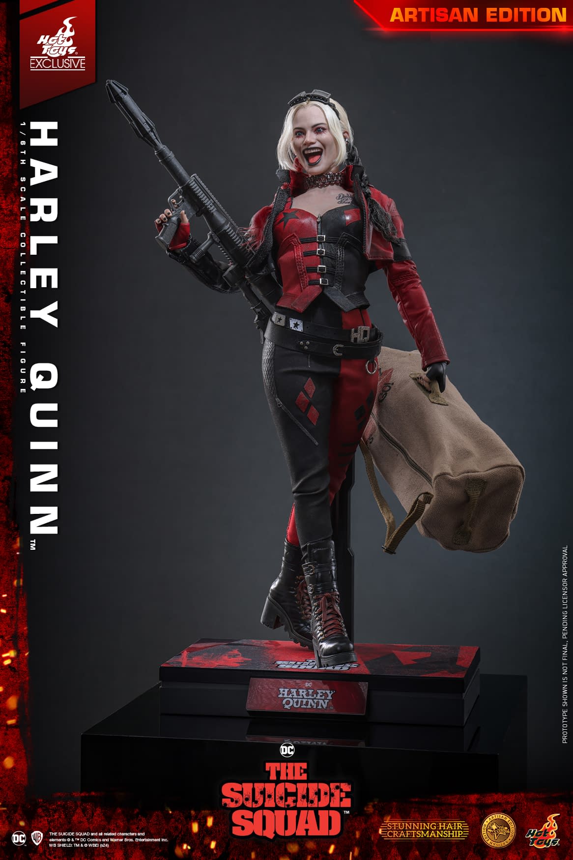Hot Toys Debuts The Suicide Squad Artisan Edition Harley Quinn 